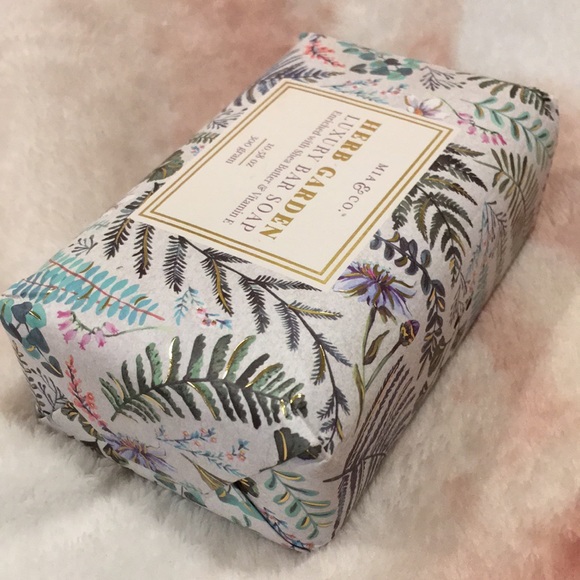 Mia & Co Colorful Herb Garden Scented Luxury Soap Bar 10.58 oz NWT shea butter - Picture 6 of 12